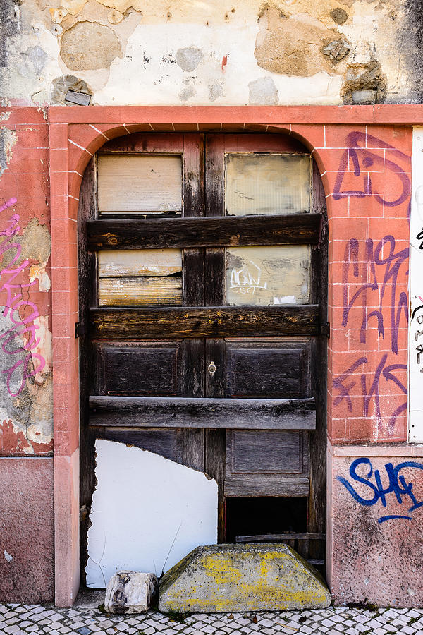 Door With No Number #2 Photograph by Marco Oliveira
