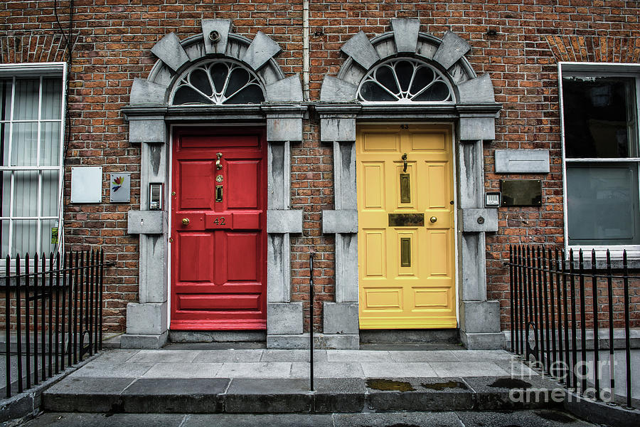 Doors in Kilkenny in Ireland #2 Photograph by Andreas Berthold