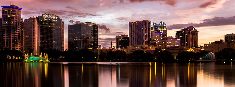 Downtown Orlando #2 Photograph by Mike Dunn