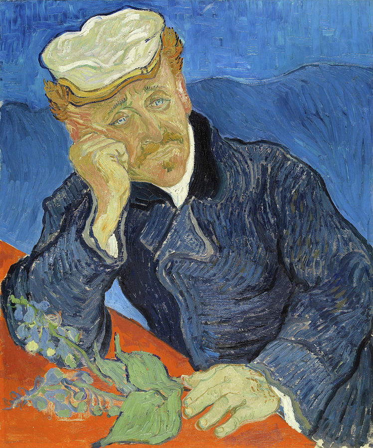 Vincent Van Gogh Painting - Dr. Paul Gachet #2 by Vincent van Gogh