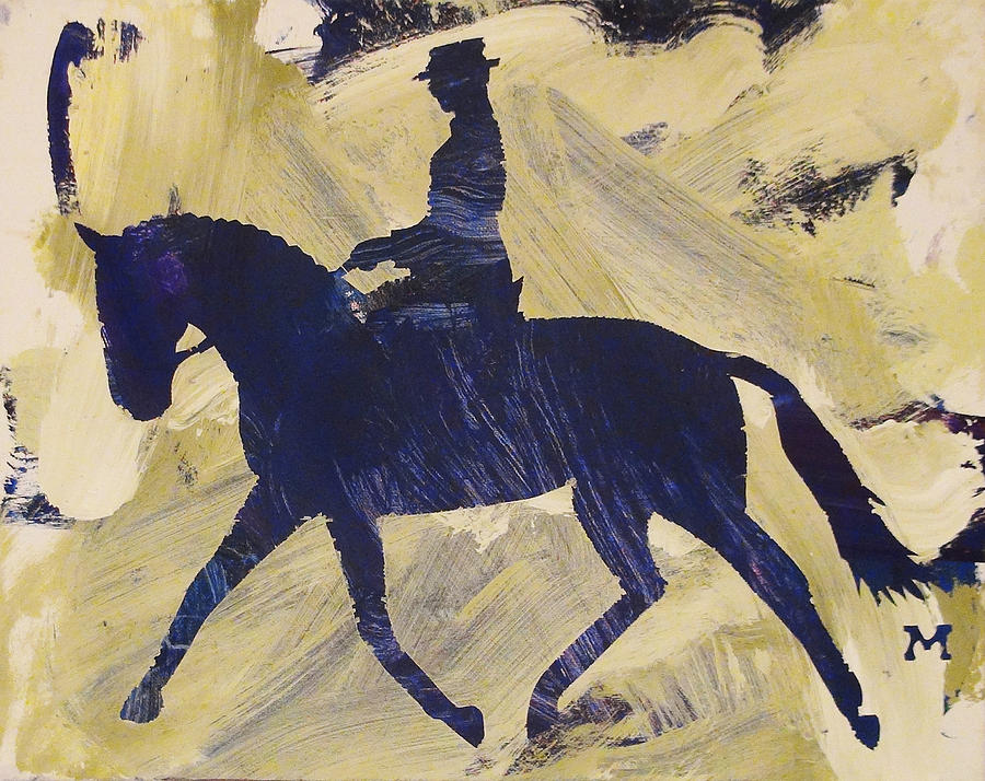 Horse Painting - Dressage Queen by Candace Shrope Horse Painting - Dressage Queen by Candace Shrope