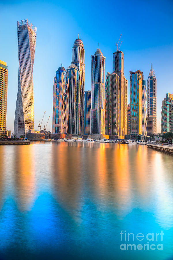 Dubai Marina #2 Photograph by Luciano Mortula