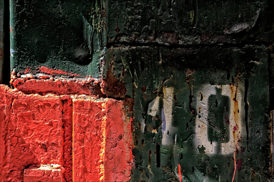 Dumpster Detail #2 Photograph by Robert Ullmann