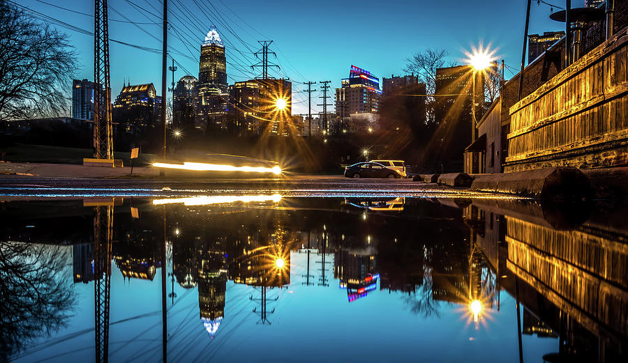 Early Morning In Charlotte North Carolina #2 Photograph by Alex Grichenko