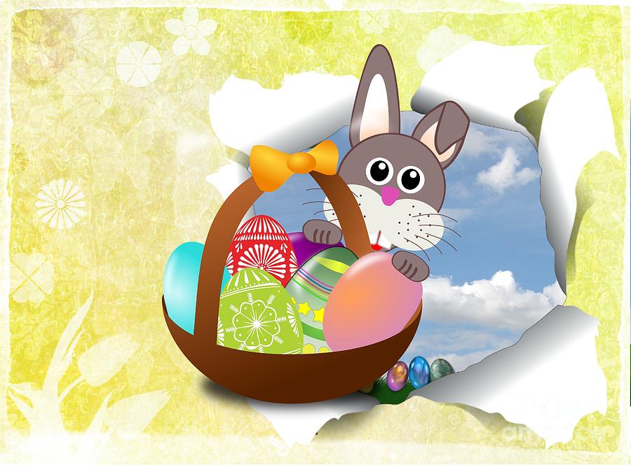Easter Digital Art - Easter #2 by Frederick Holiday