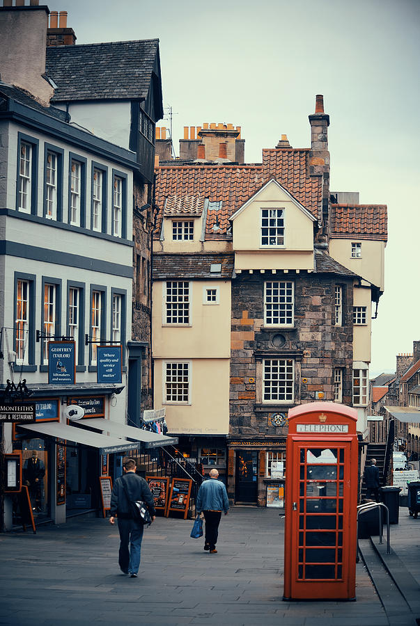 Edinburgh street #2 Photograph by Songquan Deng