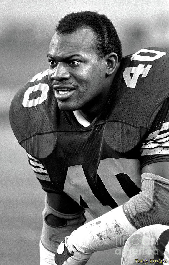 Edmonton Eskimos Football - James Parker 1983 Photograph By Terry 