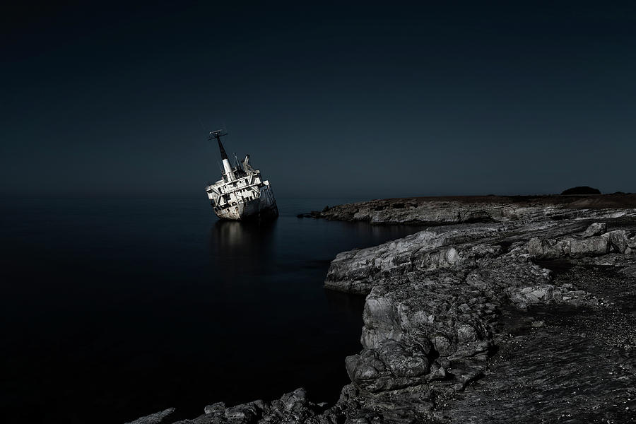 Edro III shipwreck - Cyprus #2 Photograph by Joana Kruse