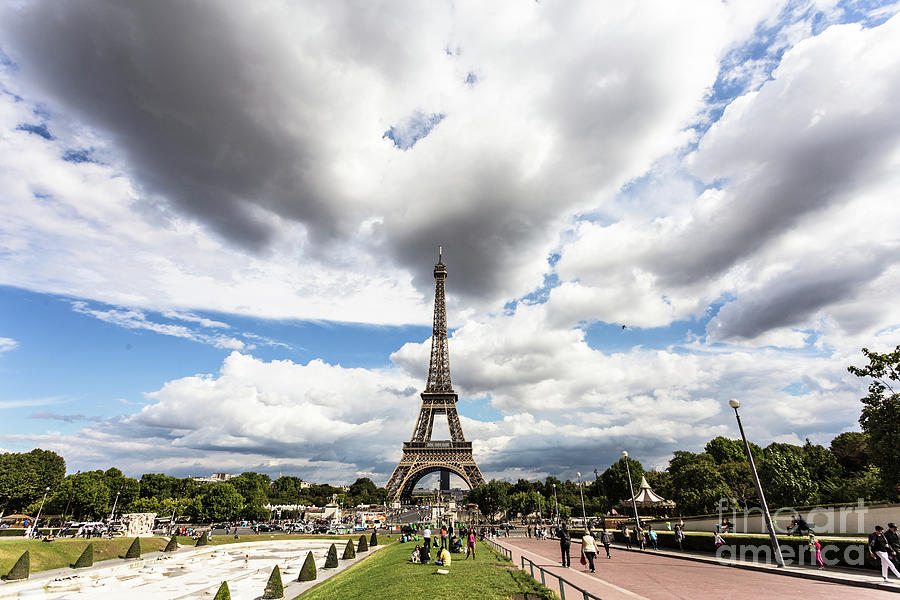 Effel Tower in Paris #2 Photograph by Didier Marti
