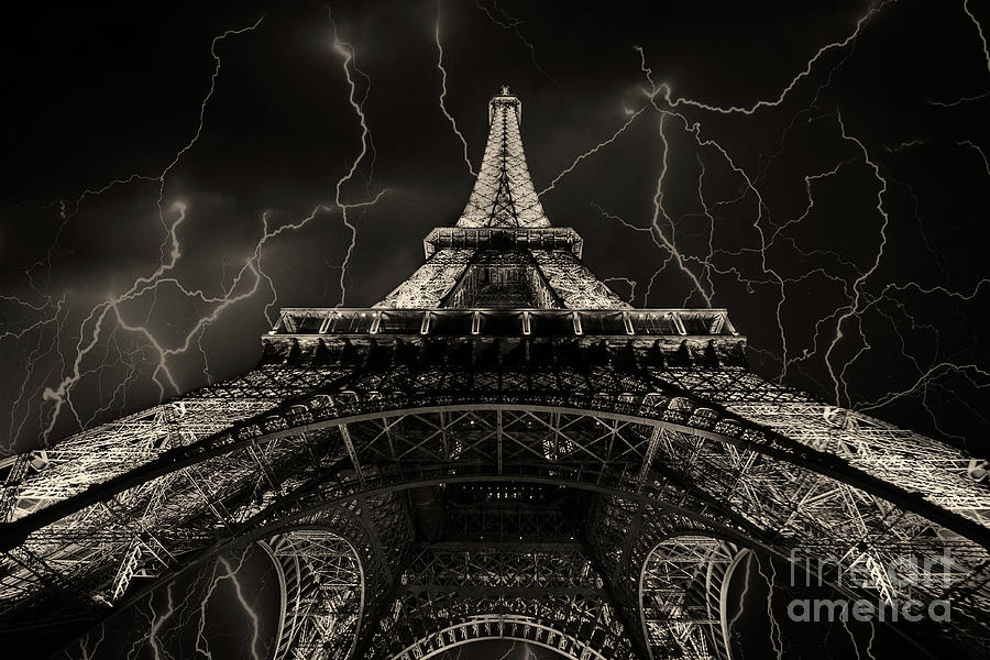 Eiffel Tower - Doc Braham - All Rights Reserved #2 Photograph by Doc Braham