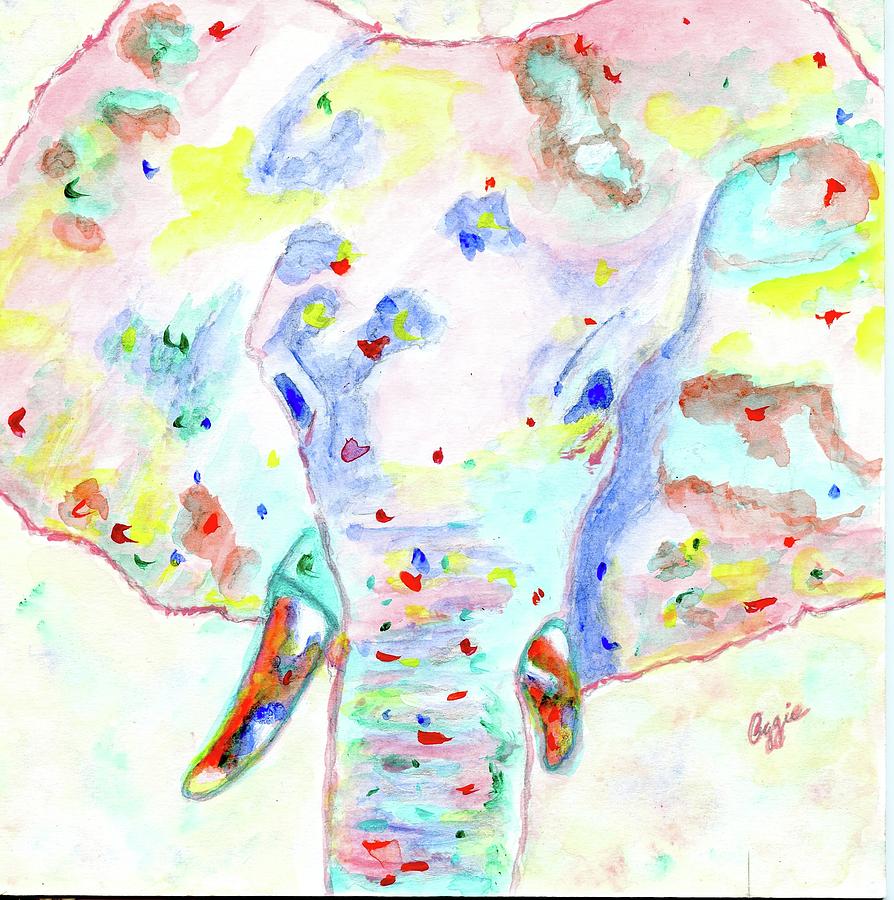 Elephant Strong #5 Painting by Stephanie Agliano