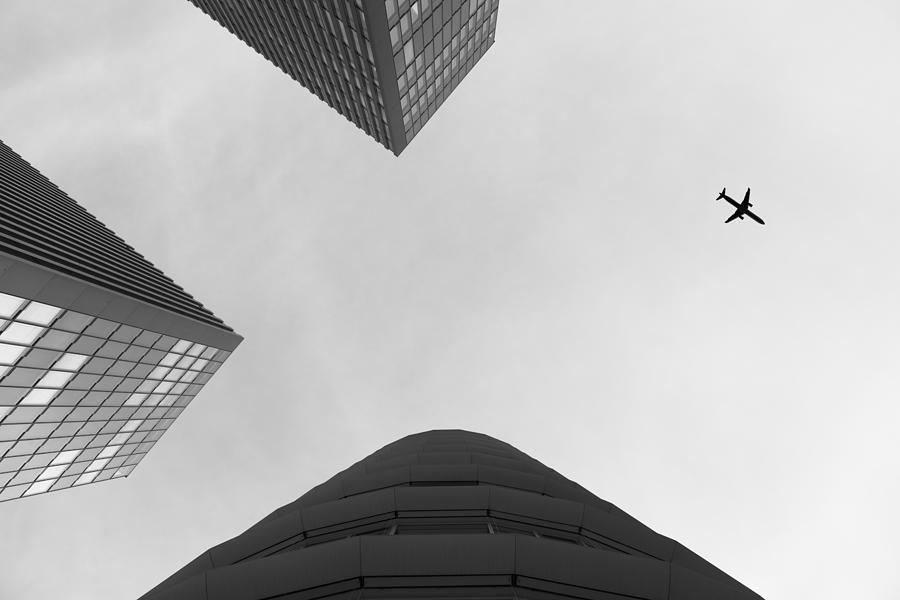 Architecture Photograph - Enjoyable flight #2 by Jan Hochstein