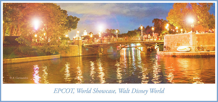 EPCOT, France Pavilion, World Showcase, Walt Disney World #2 Photograph by A Macarthur Gurmankin