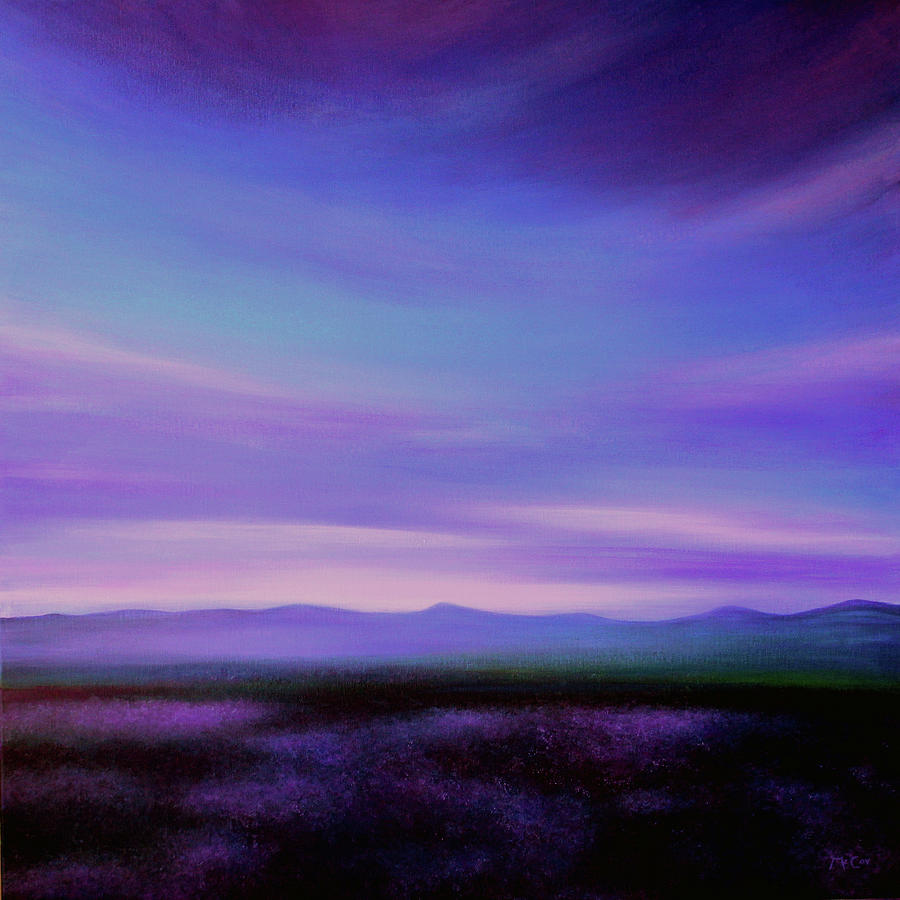 Evening Colours #3 Painting by K McCoy