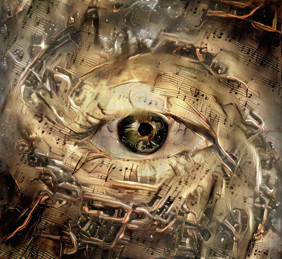 Eye of God #2 Digital Art by Bruce Rolff
