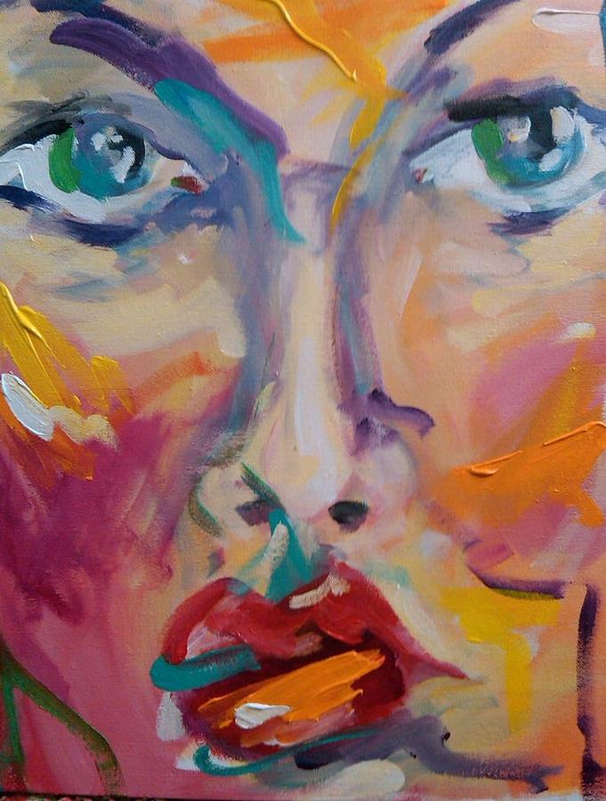 Face #2 Painting by Heather Roddy