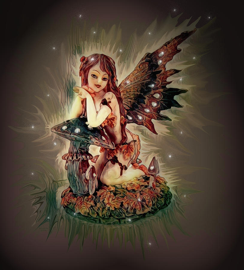 Fairy Princess Doll Digital Art by Artful Oasis