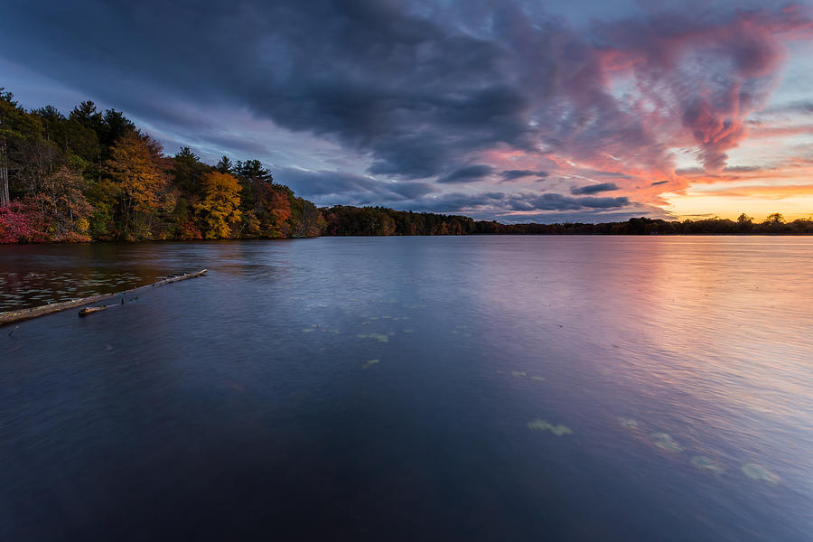 Fall Sunset #2 Photograph by Bryan Bzdula