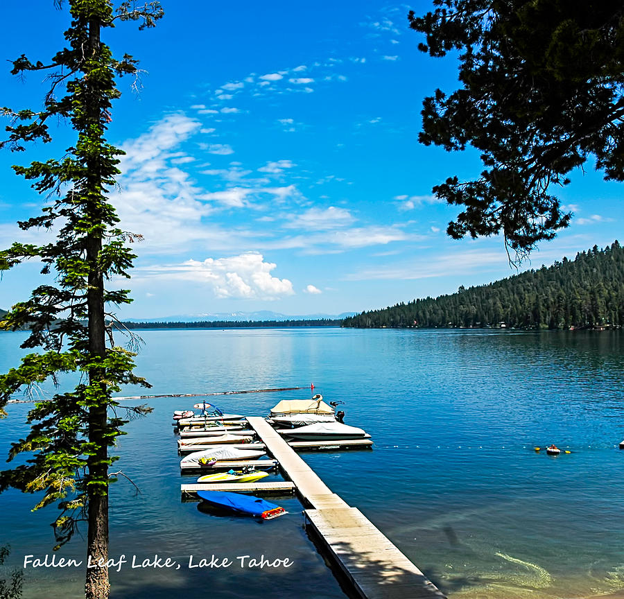 Fallen Leaf Lake Lake Tahoe  #2 Photograph by LeeAnn McLaneGoetz McLaneGoetzStudioLLCcom