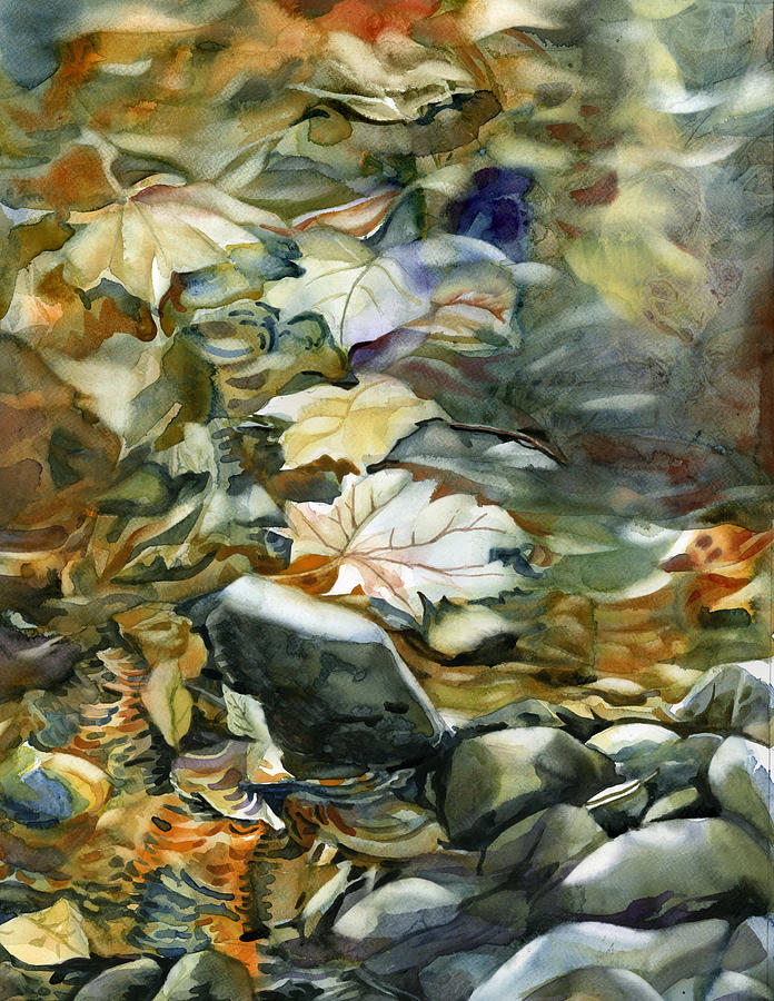 Falling Into Autumn #2 Painting by Alfred Ng