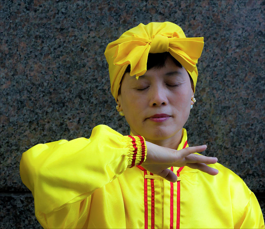 Falun Dafa Meditation #2 Photograph by Robert Ullmann