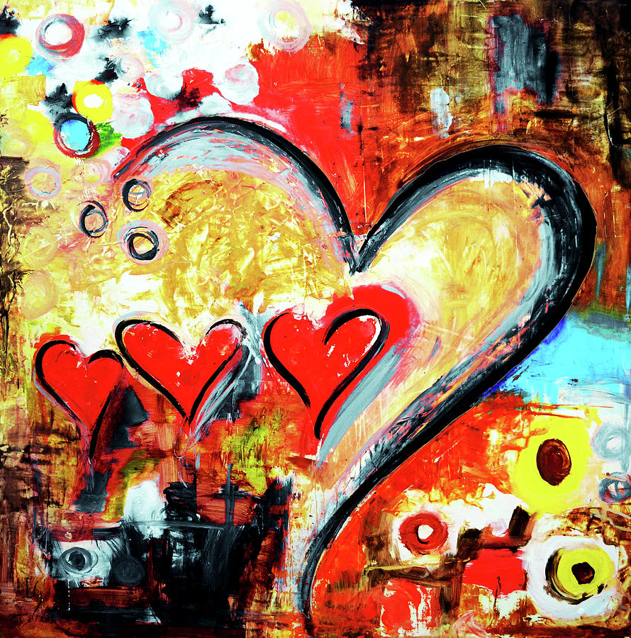 Family Love #2 Painting by Ivan Guaderrama