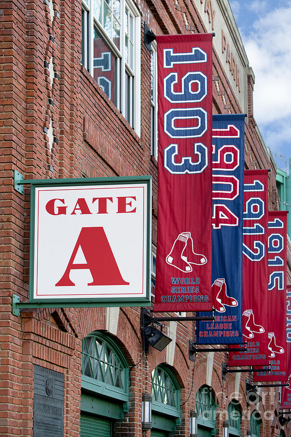 Fenway Park Gate A #3 Photograph by Jerry Fornarotto