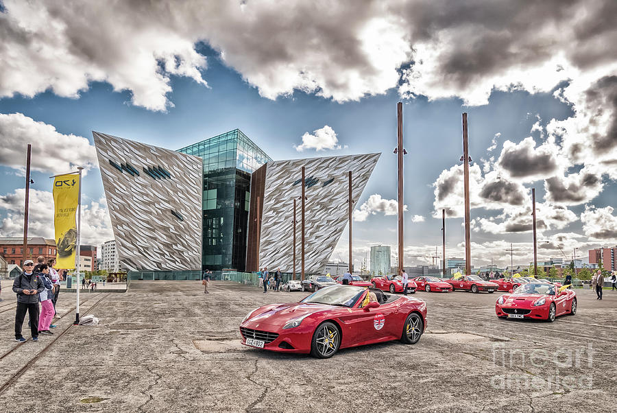 Ferrari 70 Years Anniversary Celebration in Belfast #3 Photograph by Jim Orr