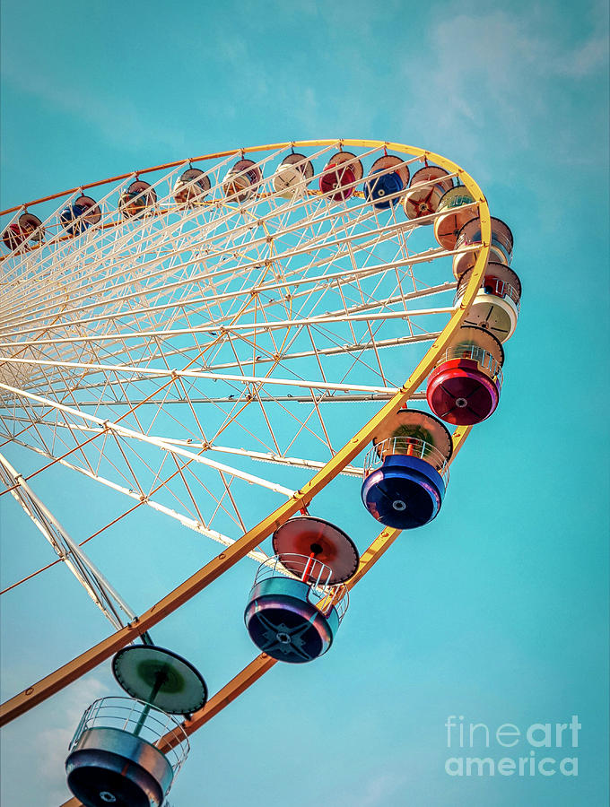 Christmas Photograph - Ferris wheel #2 by Bernard Jaubert