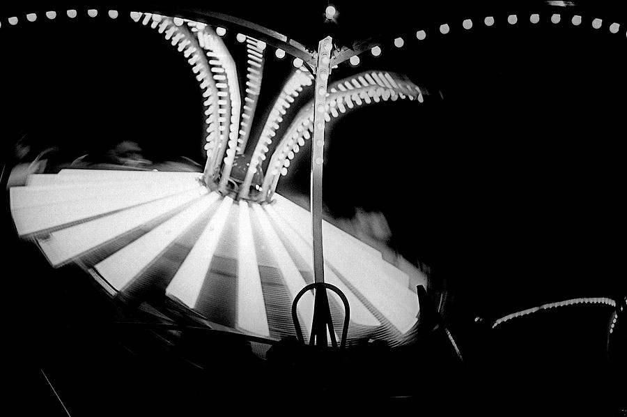 Film Noir The Night Holds Terror 1955 Midway Minnesota State Fair St. Paul Minnesota 1966-2008 #3 Photograph by David Lee Guss