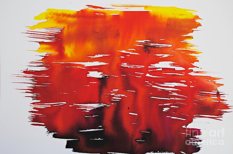 Fire #2 Painting by Chani Demuijlder