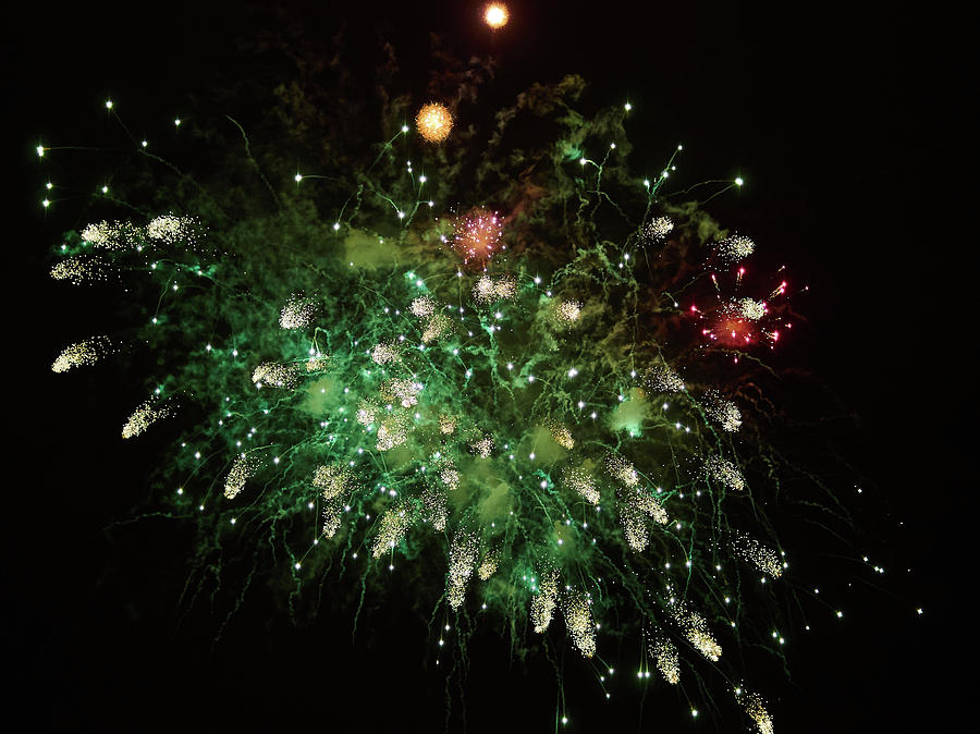 Fireworks Finland 100 years #2 Photograph by Jouko Lehto