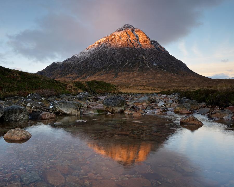 First Light in Glencoe #2 Photograph by Stephen Taylor