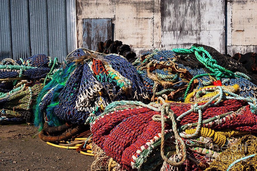 Fishing Nets #2 Photograph by Jim Corwin