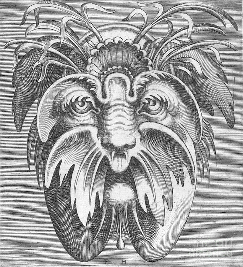 Flemish Mask, 1555 #2 Photograph by Science Source