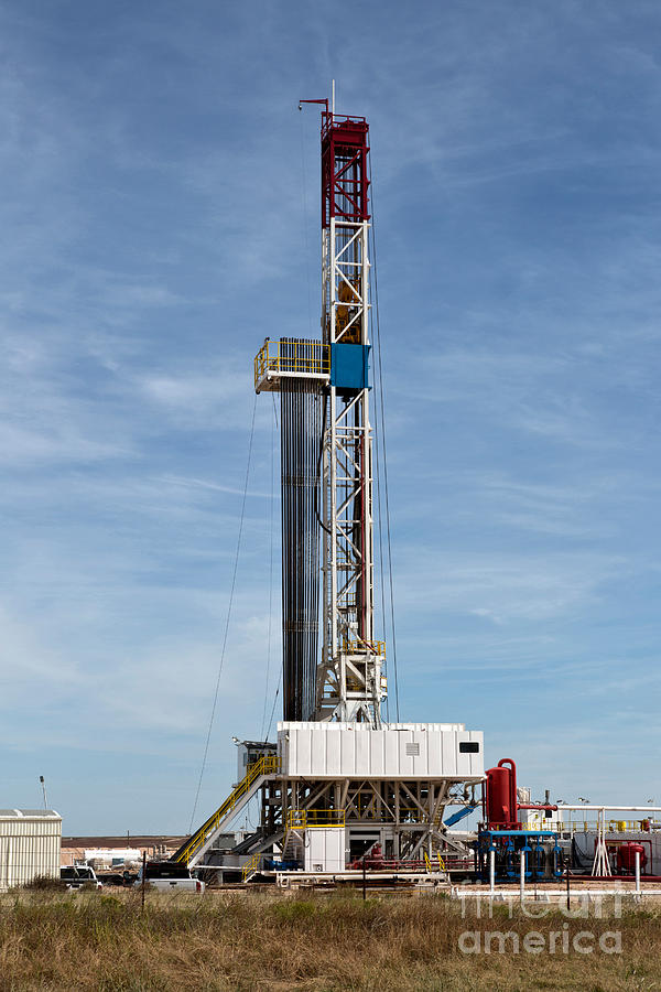 Flex Drill Rig #2 Photograph by Inga Spence