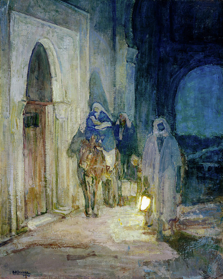 Flight Into Egypt #2 Painting by Henry Ossawa Tanner