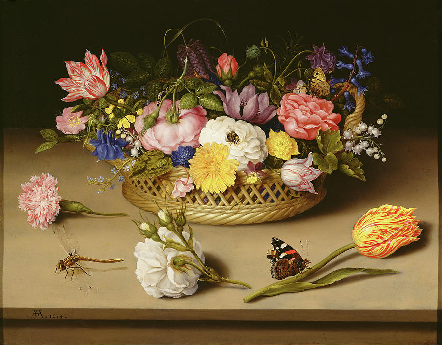 Flower Still Life #3 Painting by Ambrosius Bosschaert