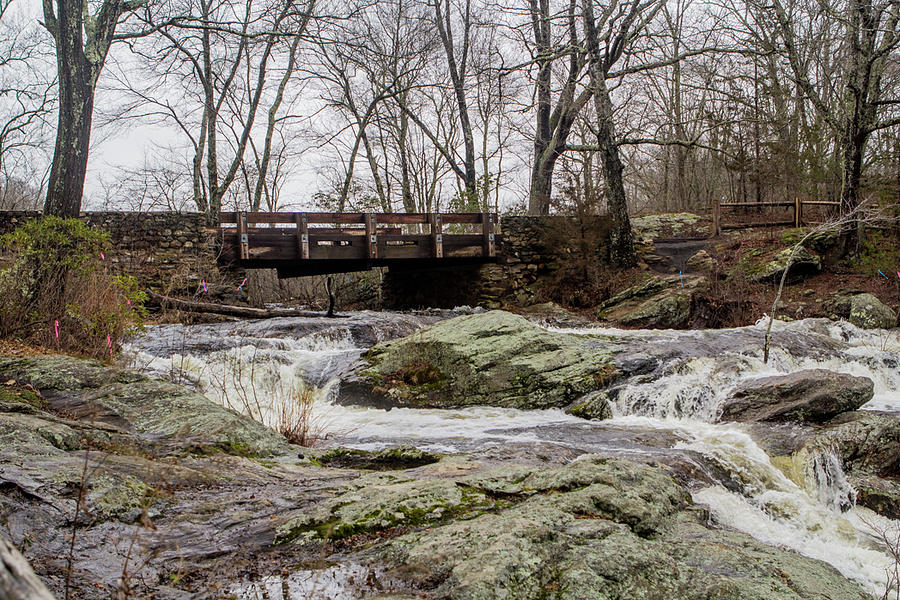 Flowing river Photograph by Barbara Blanchard - Fine Art America