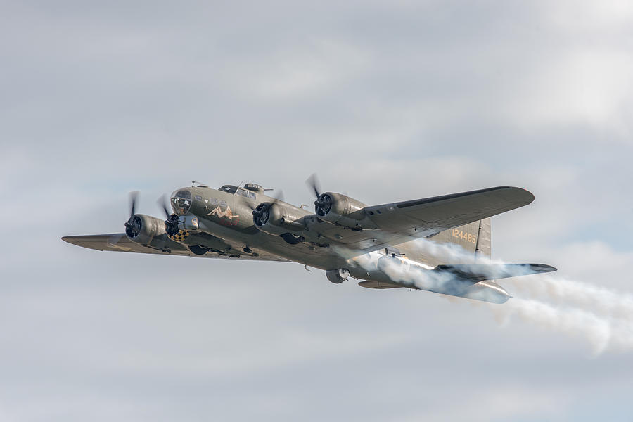 Flying Fortress Sally B #2 Photograph by Gary Eason