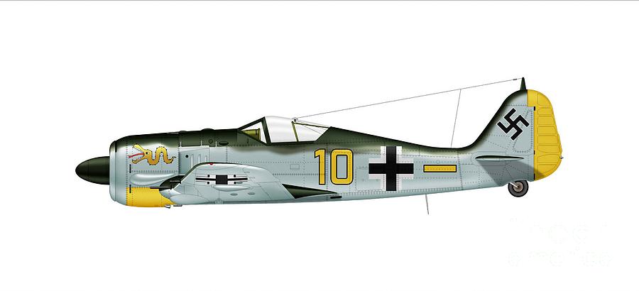 Focke Wulf Fw 190 Digital Art By Focke Wulf Fw 190 Fine Art America