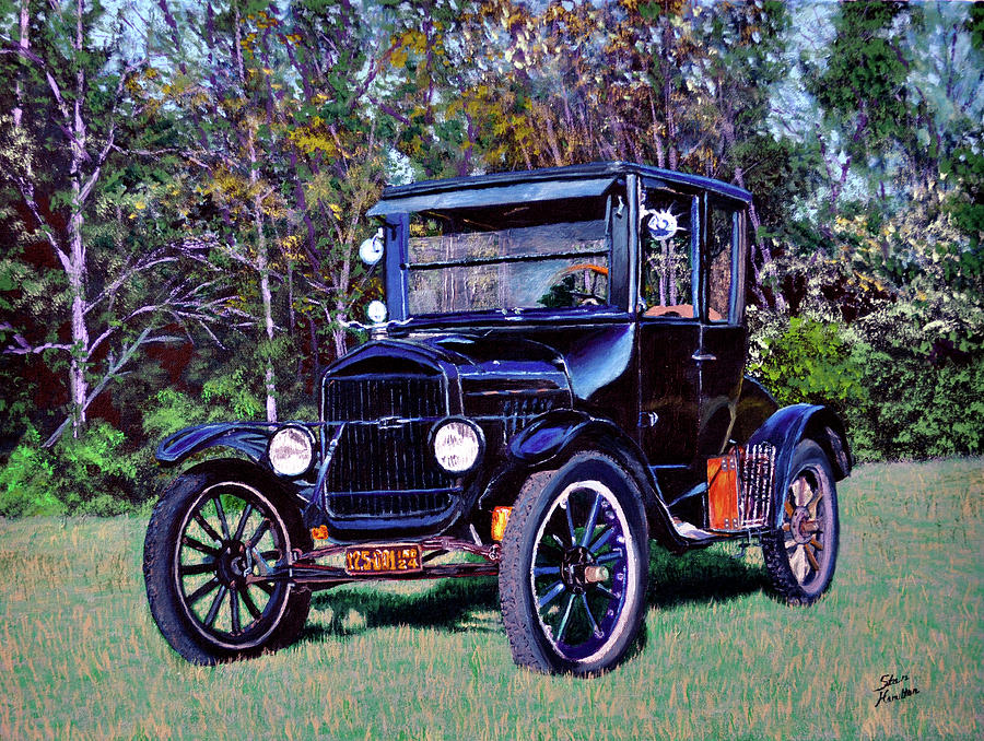 Ford Model T #2 Painting by Stan Hamilton