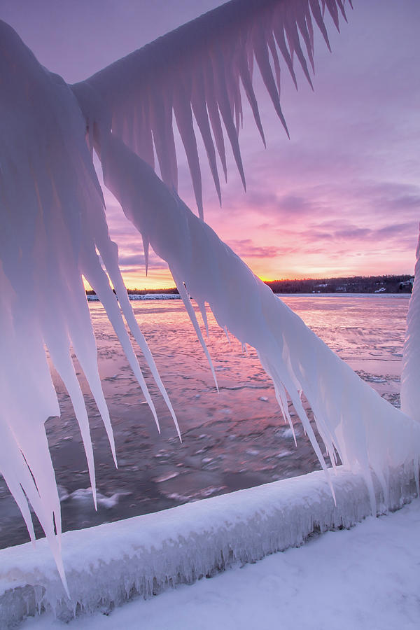 Forged in Ice  #2 Photograph by Lee and Michael Beek