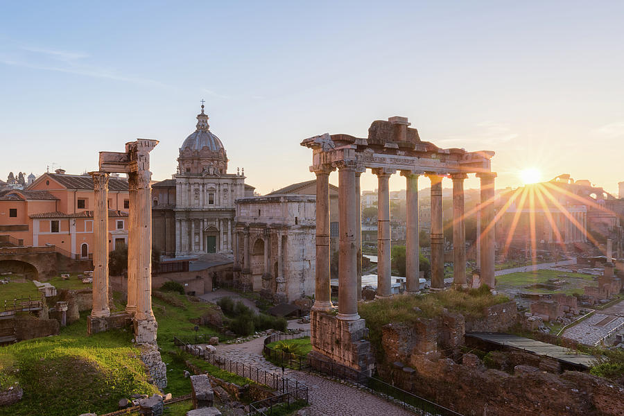 Forum Romanum, Italy Photograph by Thorsten Link - Fine Art America