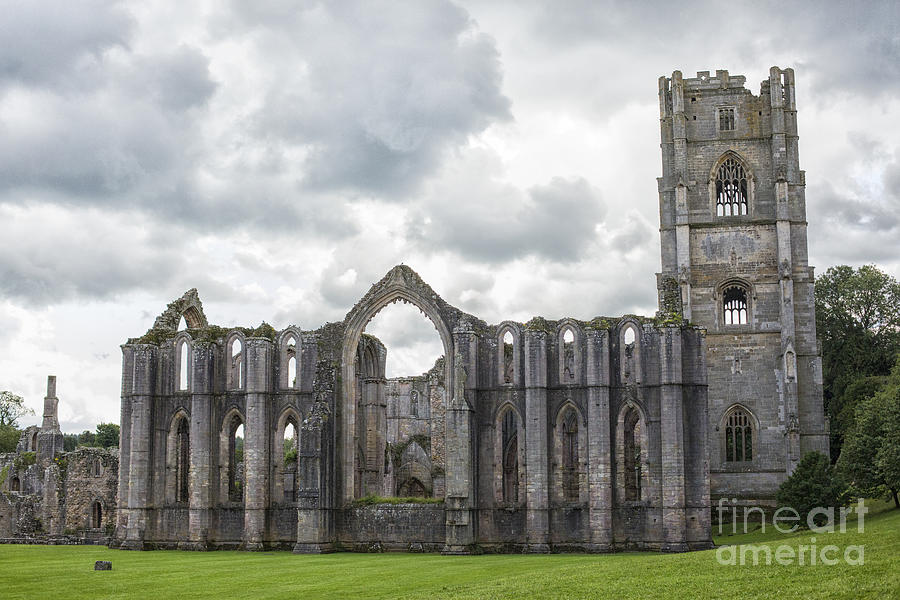 Fountains Abbey in Yorkshire Photograph by Patricia Hofmeester