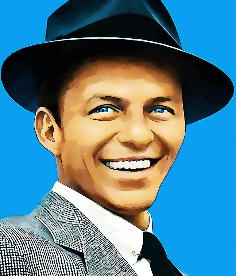 Frank Sinatra Mixed Media - Frank Sinatra #2 by Marvin Blaine