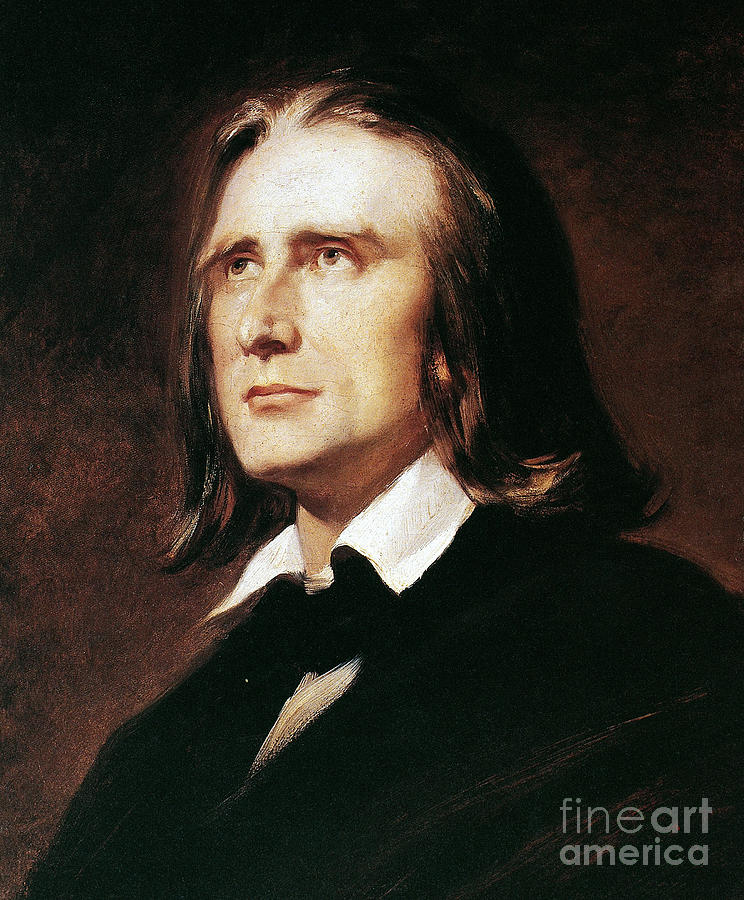 Franz Liszt (1811-1886) #2 Photograph by Granger