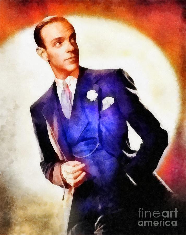 Fred Astaire Hollywood Legend Painting