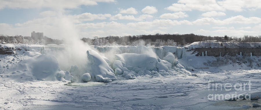 Frozen Niagara Falls #2 Photograph by Ted Kinsman