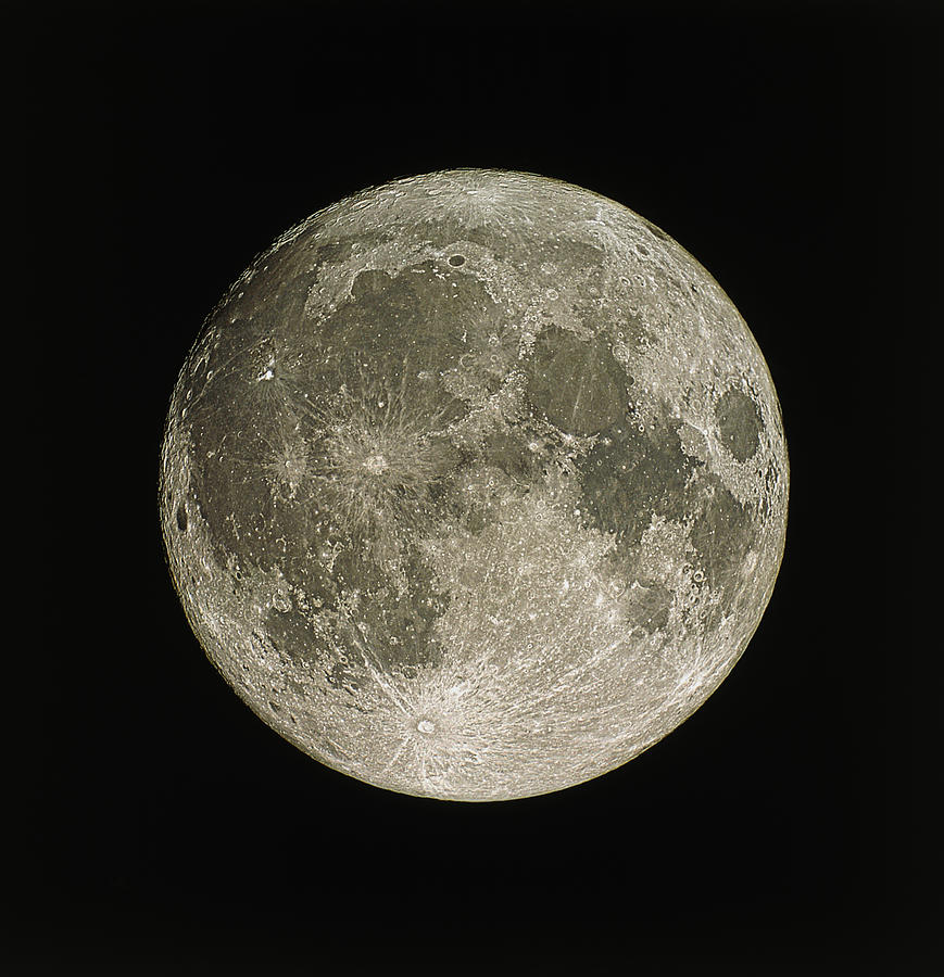 Full Moon Photograph by Eckhard Slawik